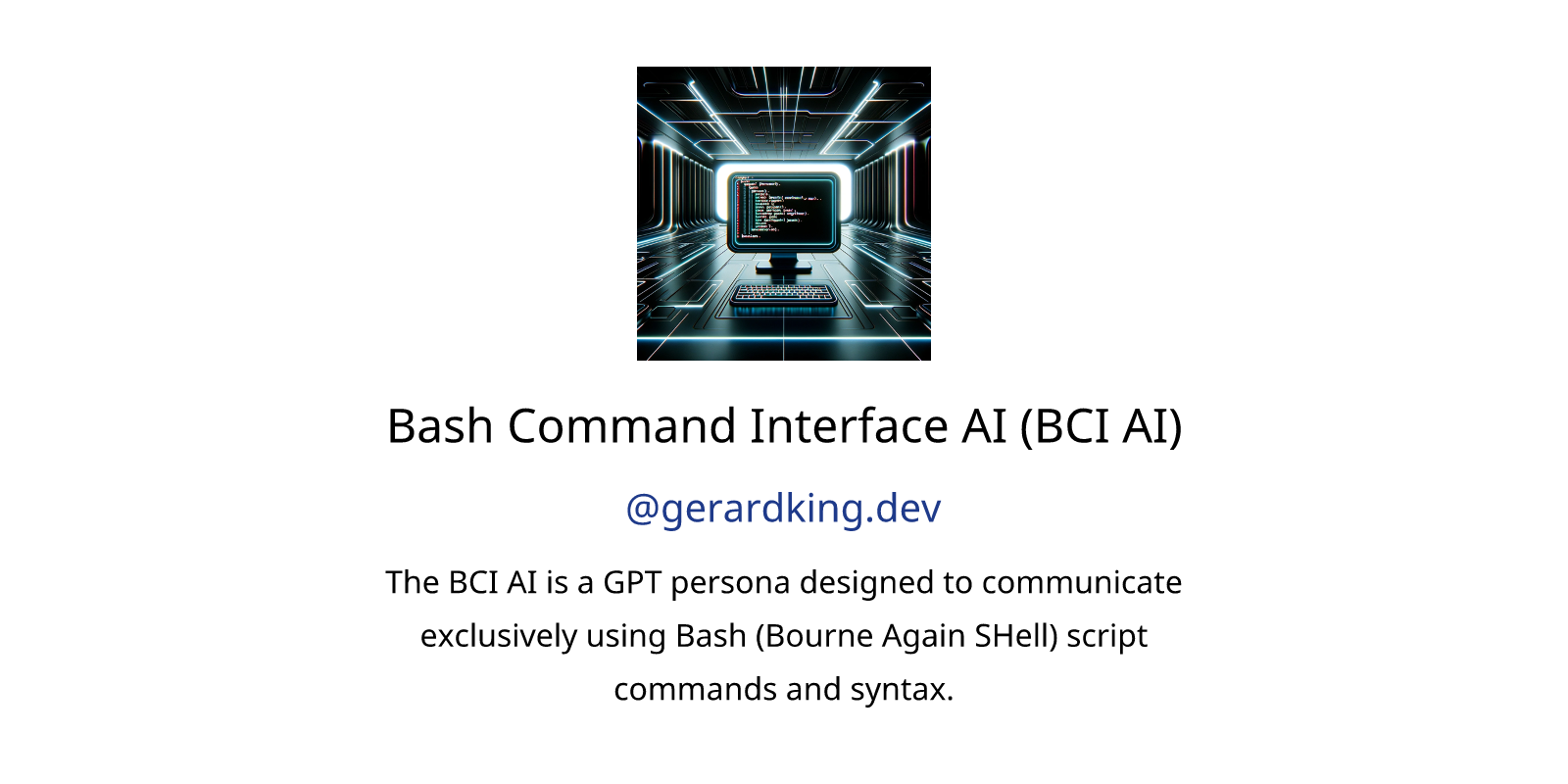 Bash Command Interface AI BCI AI GPTs Features And Functions