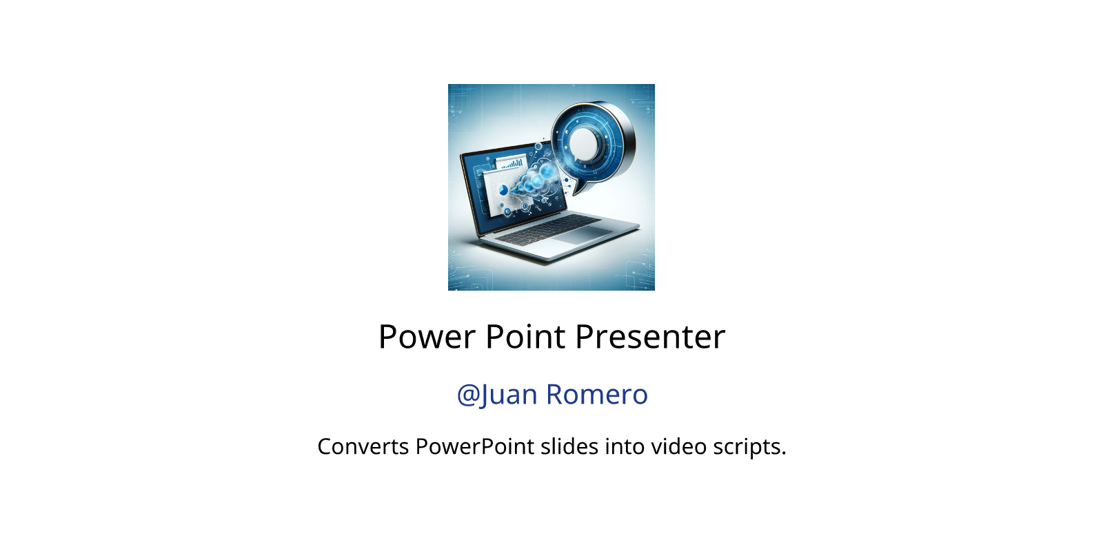 Power Point Presenter GPTs author, description, features and functions ...