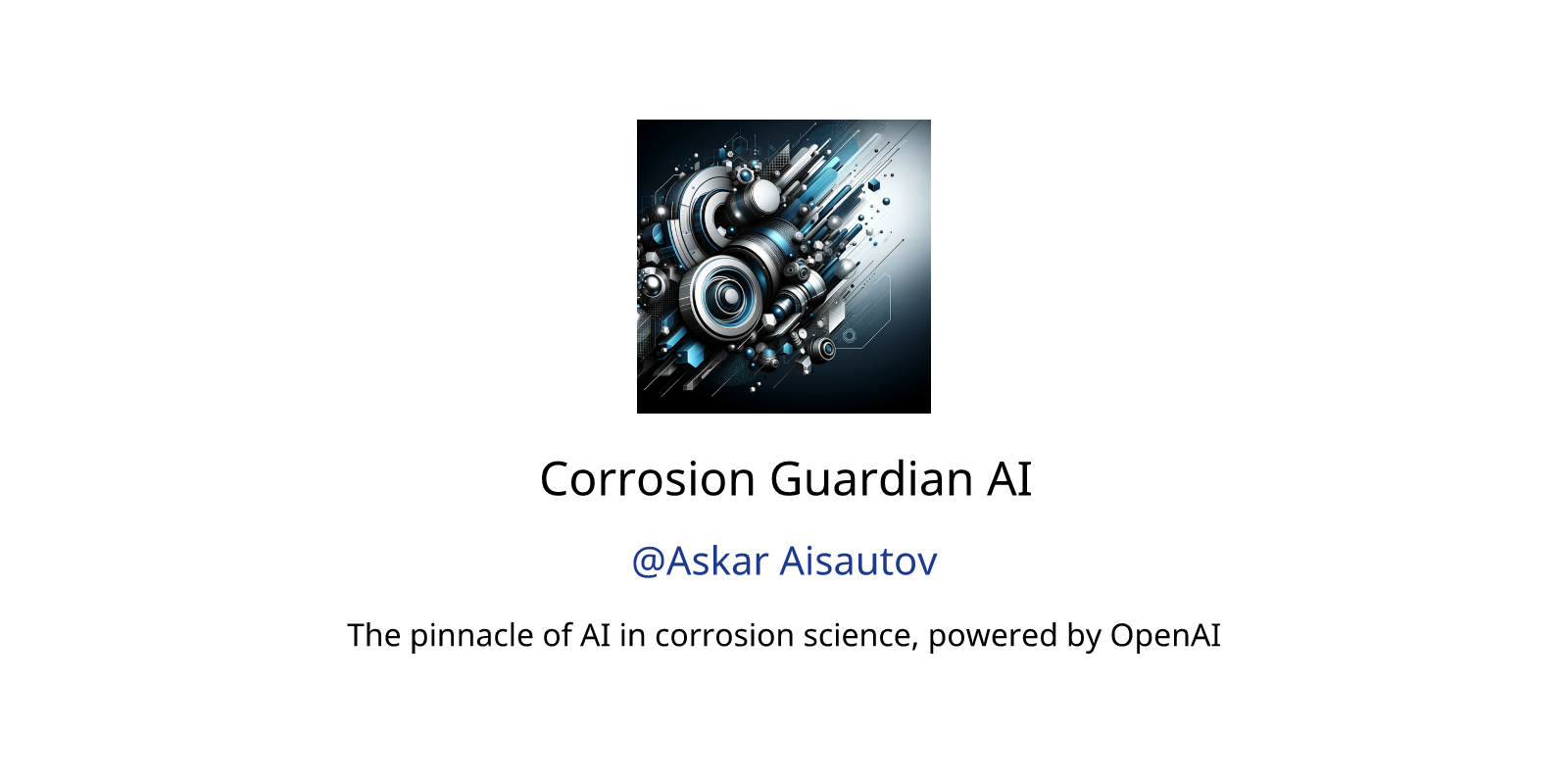 Corrosion Guardian AI GPTs author, description, features and functions ...