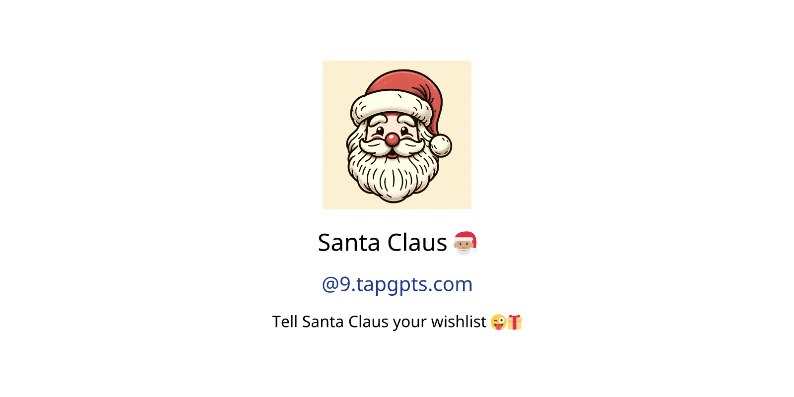 Santa Claus 🎅🏽 GPTs author, description, features and functions