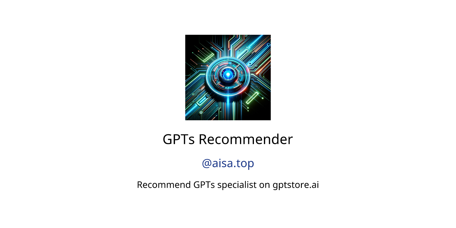 GPTs Recommender GPTs Author, Description, Features And Functions ...