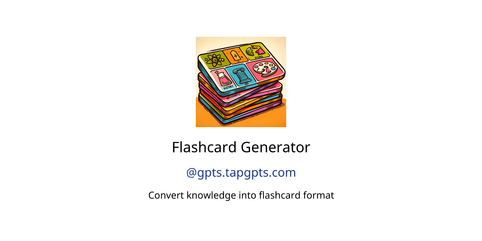 Flashcard Generator GPTs Author Description Features And Functions   L0XNLeRl3 Flashcard Generator