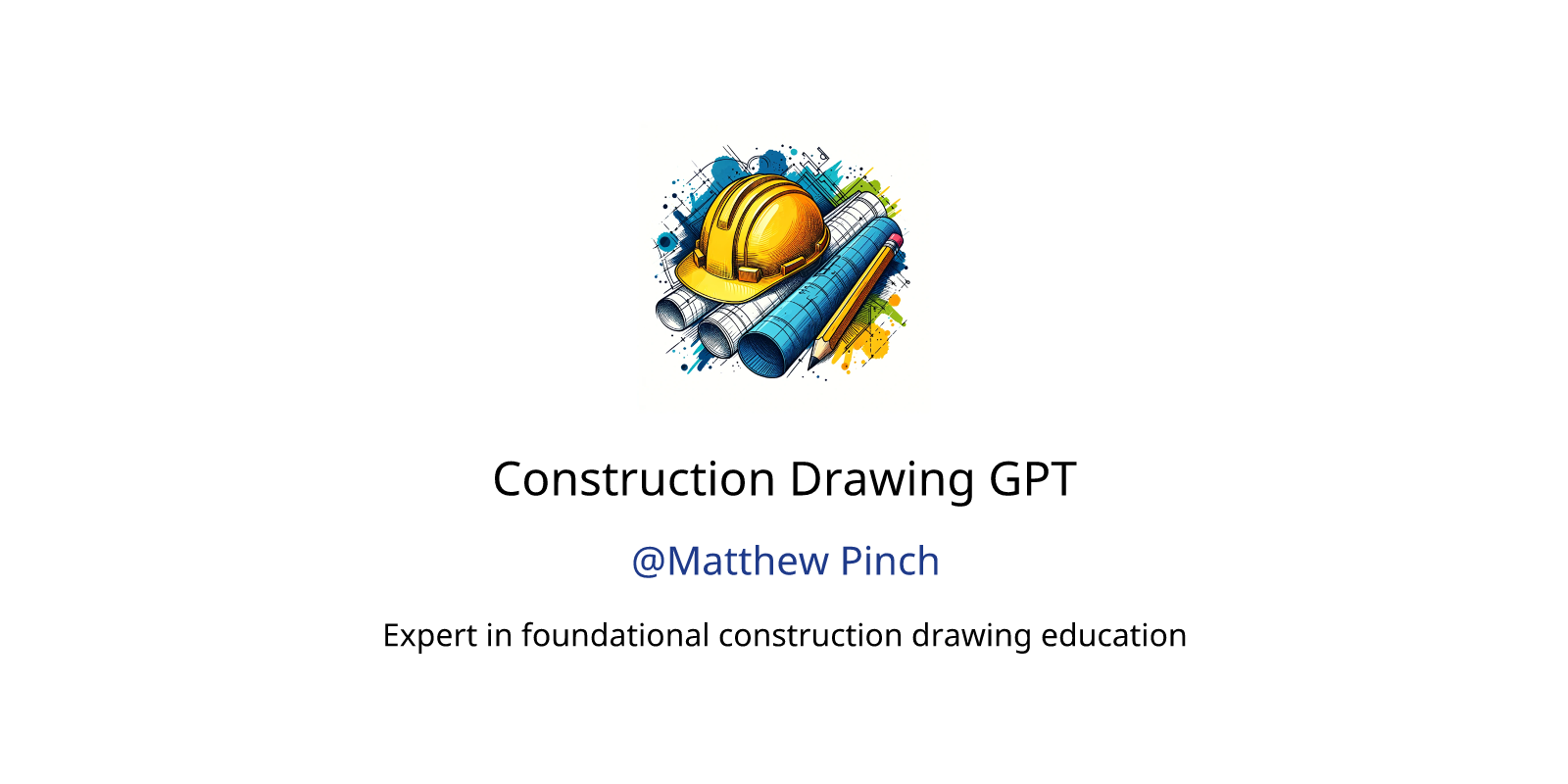 Construction Drawing GPT GPTs author, description, features and