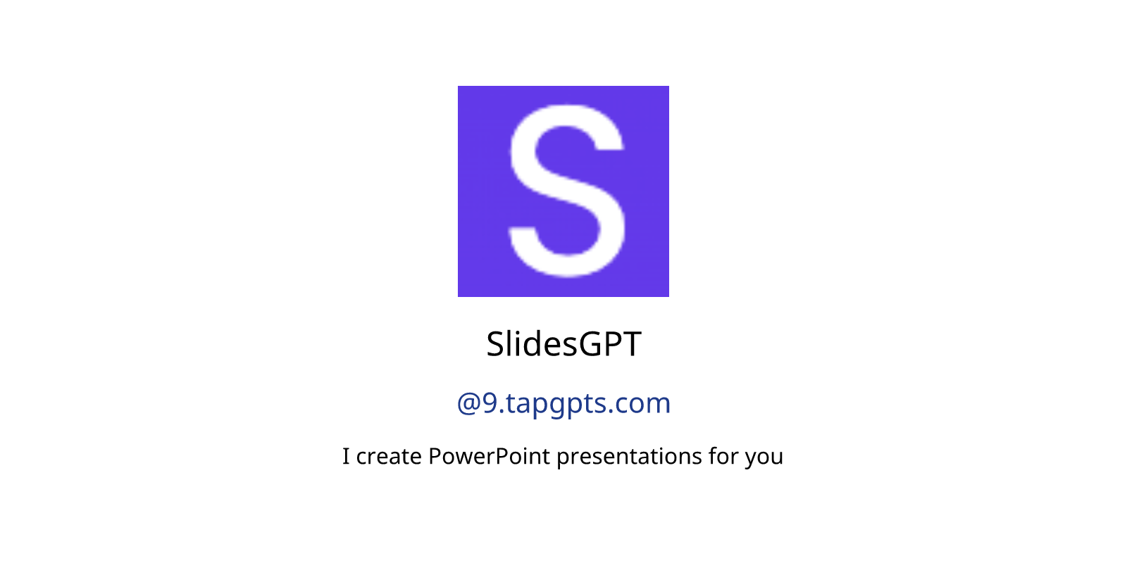 Slidesgpt gpts features and functions examples and prompts gpt store