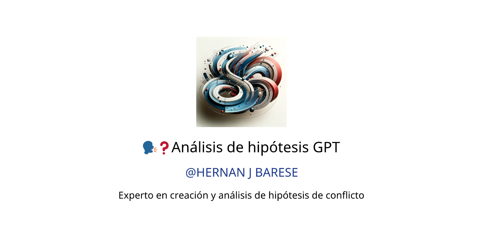 🗣️ Análisis De Hipótesis Gpt Gpts Features And Functions Examples And Prompts Gpt Store