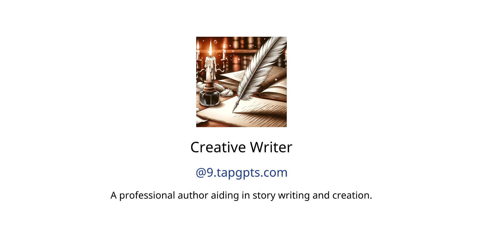 Creative Writer GPTs features and functions, examples and prompts | GPT ...