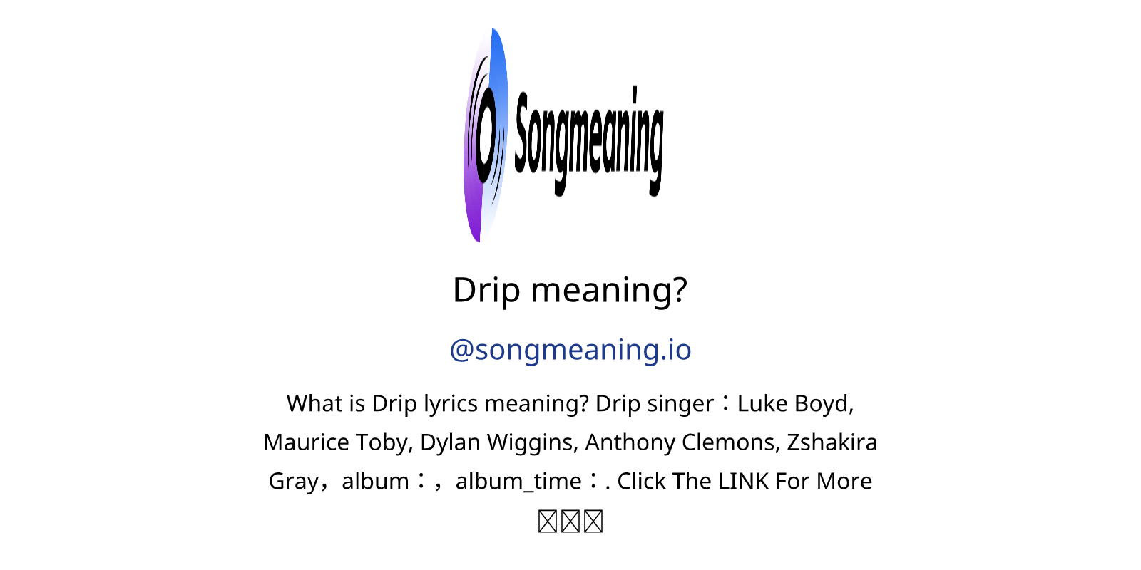 Drip meaning? GPTs author, description, features and functions